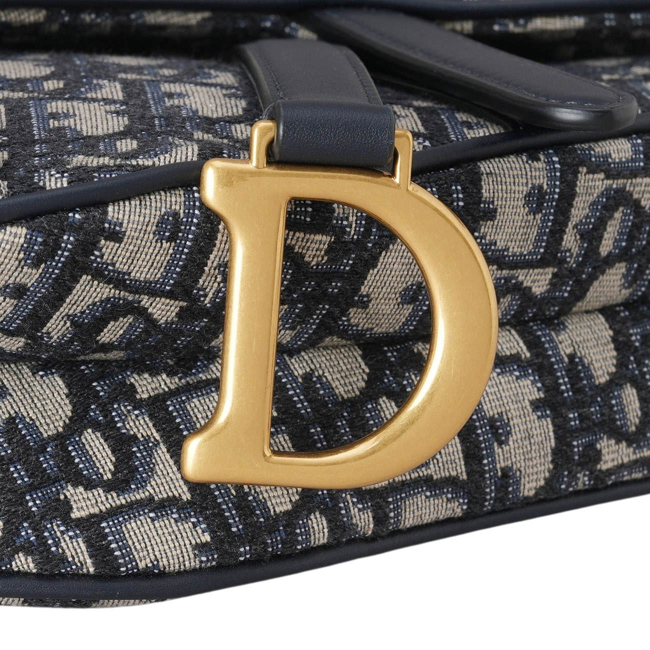 CHRISTIAN DIOR(USED)디올 오블리크 새들 미니 백 & 스트랩